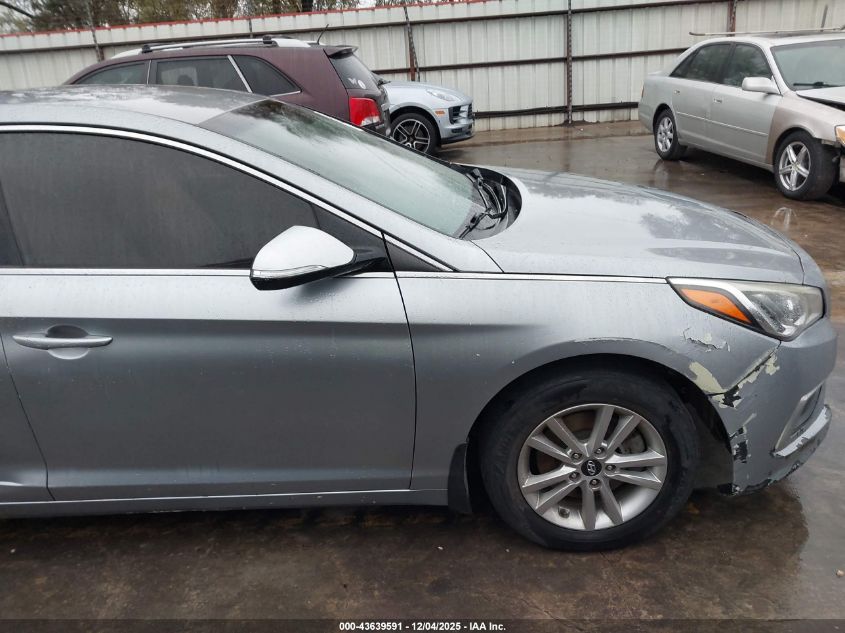 2016 Hyundai Sonata Se VIN: 5NPE24AFXGH404169 Lot: 43639591