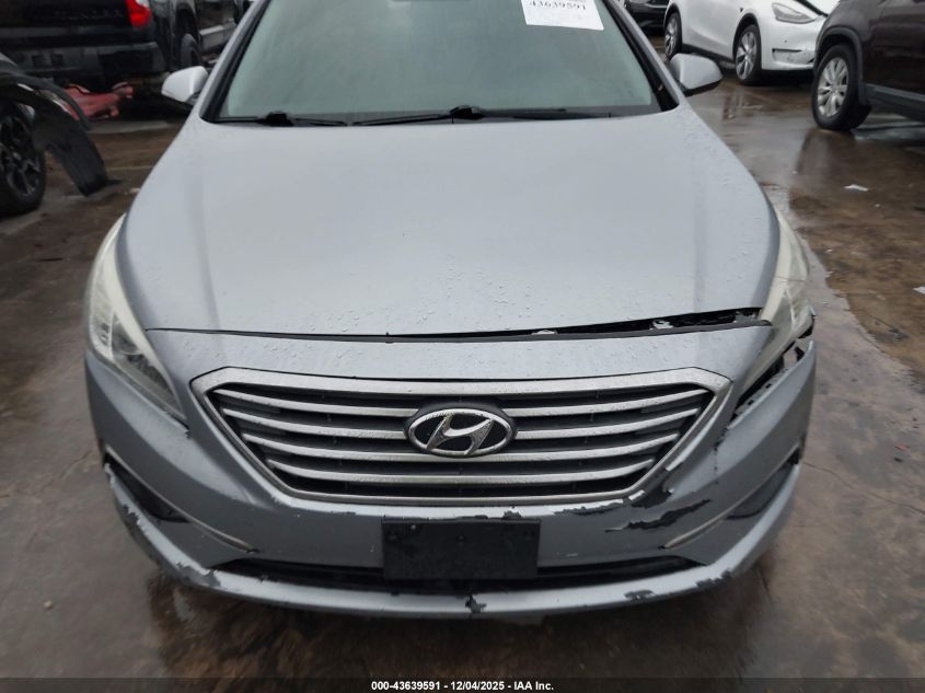 2016 Hyundai Sonata Se VIN: 5NPE24AFXGH404169 Lot: 43639591