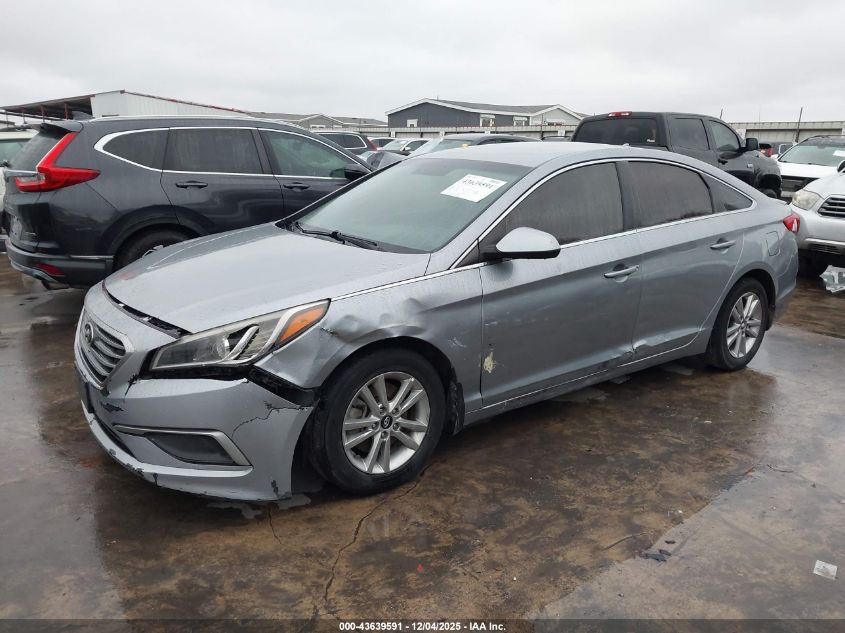 2016 Hyundai Sonata Se VIN: 5NPE24AFXGH404169 Lot: 43639591