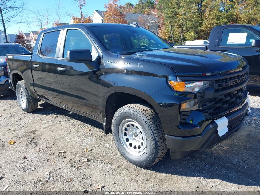 CHEVROLET SILVERADO 1500 4WD SHORT BED WT/4WD STANDARD BED WT