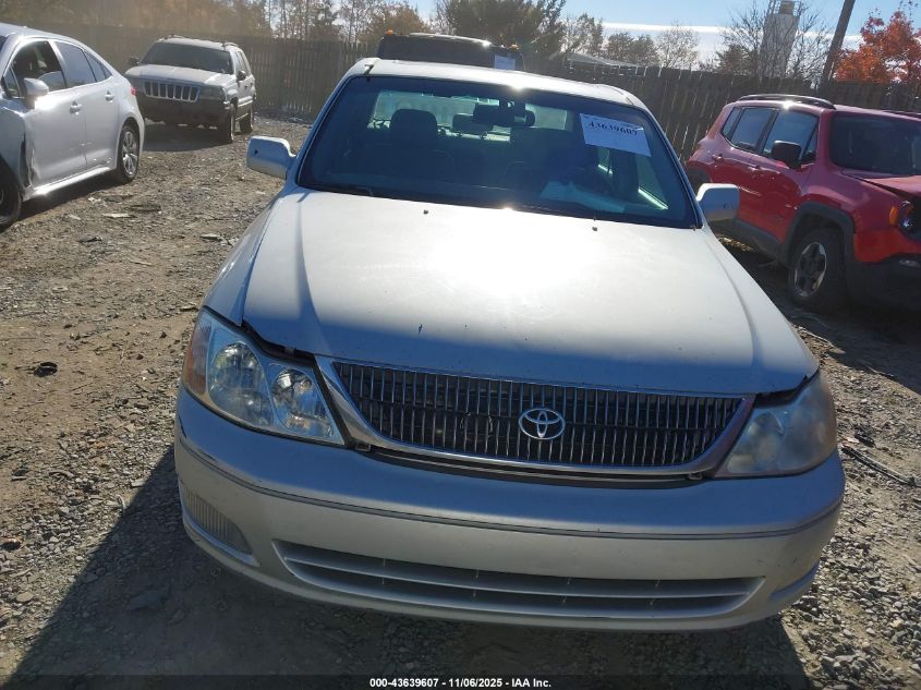 2000 Toyota Avalon Xls VIN: 4T1BF28B0YU023433 Lot: 43639607