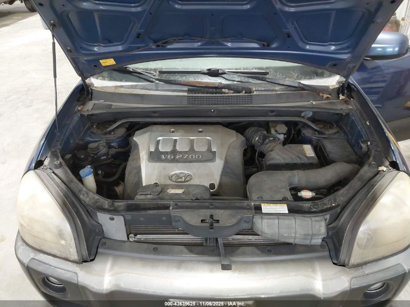 2006 Hyundai Tucson Gls/Limited VIN: KM8JN72D86U258889 Lot: 43639625