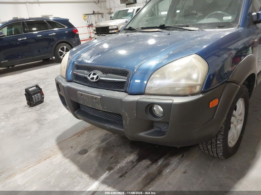 2006 Hyundai Tucson Gls/Limited VIN: KM8JN72D86U258889 Lot: 43639625