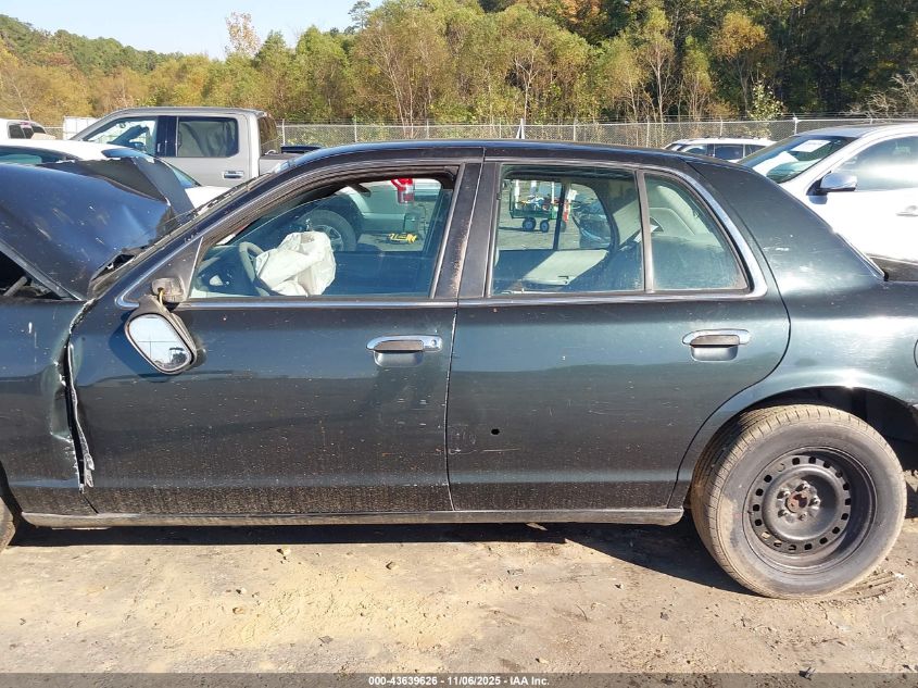 1999 Mercury Grand Marquis Gs VIN: 2MEFM74W7XX638004 Lot: 43639626