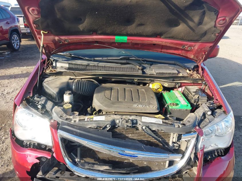 2016 Chrysler Town & Country Touring VIN: 2C4RC1BG1GR135518 Lot: 43639673