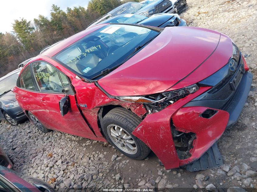 2021 Toyota Prius Prime Xle VIN: JTDKAMFP0M3171787 Lot: 43639699