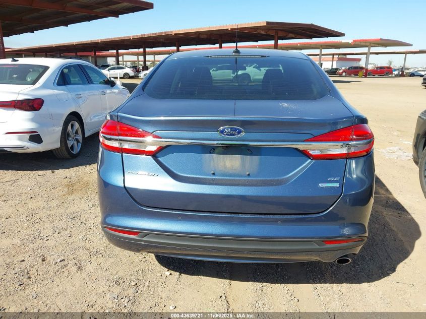 2018 Ford Fusion Se VIN: 3FA6P0HD2JR218574 Lot: 43639721