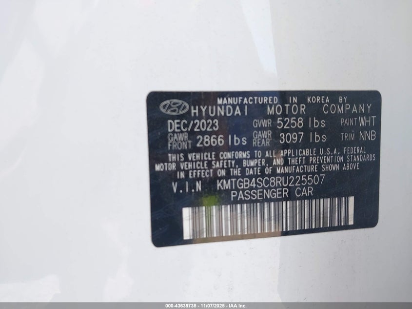 2024 GENESIS G80 2.5T AWD - KMTGB4SC8RU225507