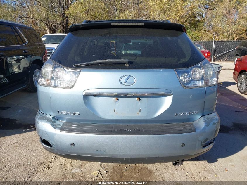 2007 Lexus Rx 350 VIN: 2T2HK31U17C021614 Lot: 43639776