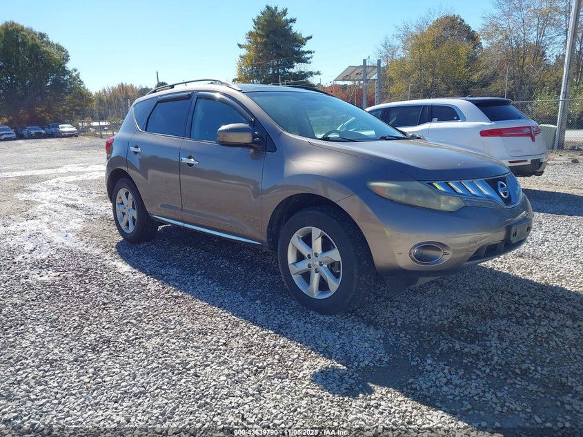 2009 Nissan Murano Sl VIN: JN8AZ18U69W100299 Lot: 43639790
