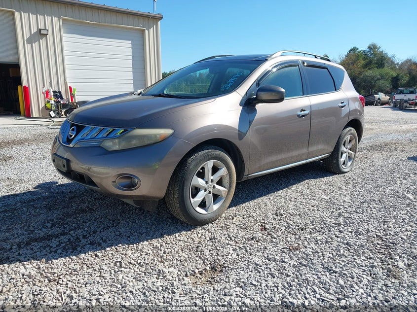 2009 Nissan Murano Sl VIN: JN8AZ18U69W100299 Lot: 43639790