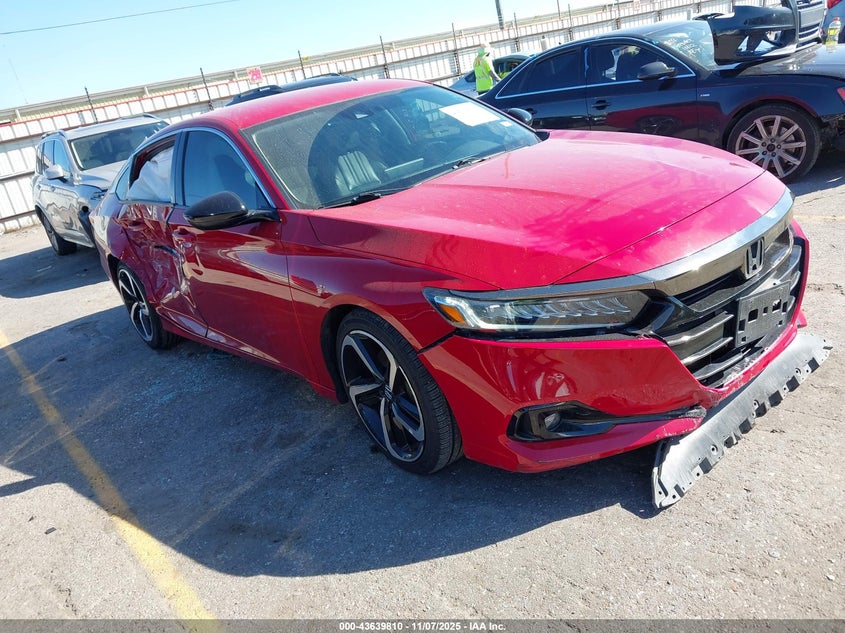2022 HONDA ACCORD SPORT SE - 1HGCV1F49NA000340