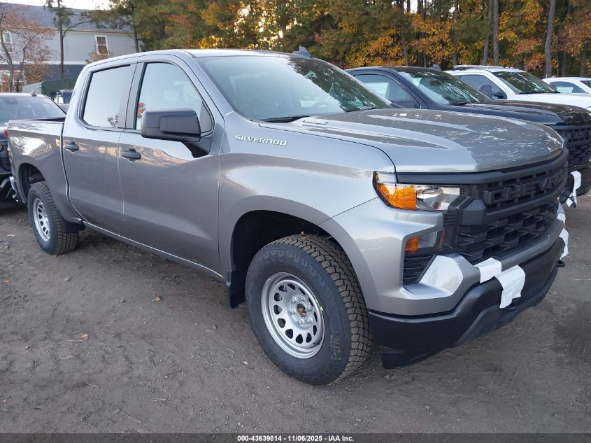 CHEVROLET SILVERADO 1500 4WD SHORT BED WT/4WD STANDARD BED WT