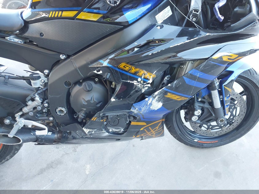 2020 Yamaha Yzfr6 VIN: JYARJ28E4LA006006 Lot: 43639819