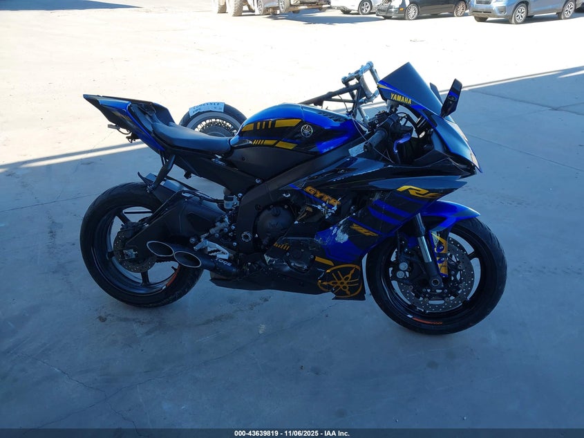 2020 Yamaha Yzfr6 VIN: JYARJ28E4LA006006 Lot: 43639819