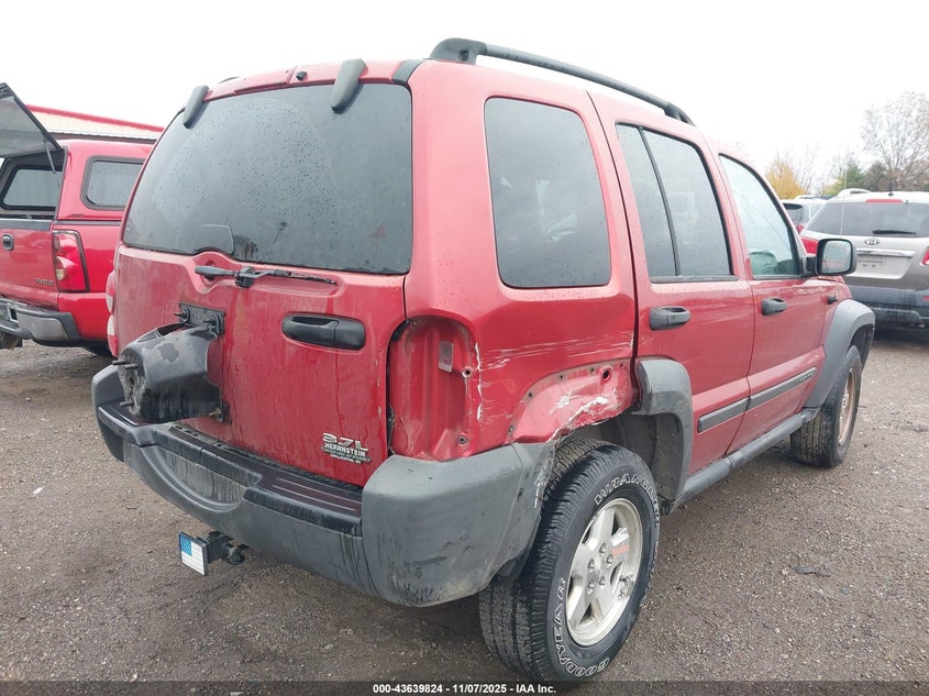 1J4GL48K76W284181 2006 JEEP LIBERTY (NORTH AMERICA) photo no. 4