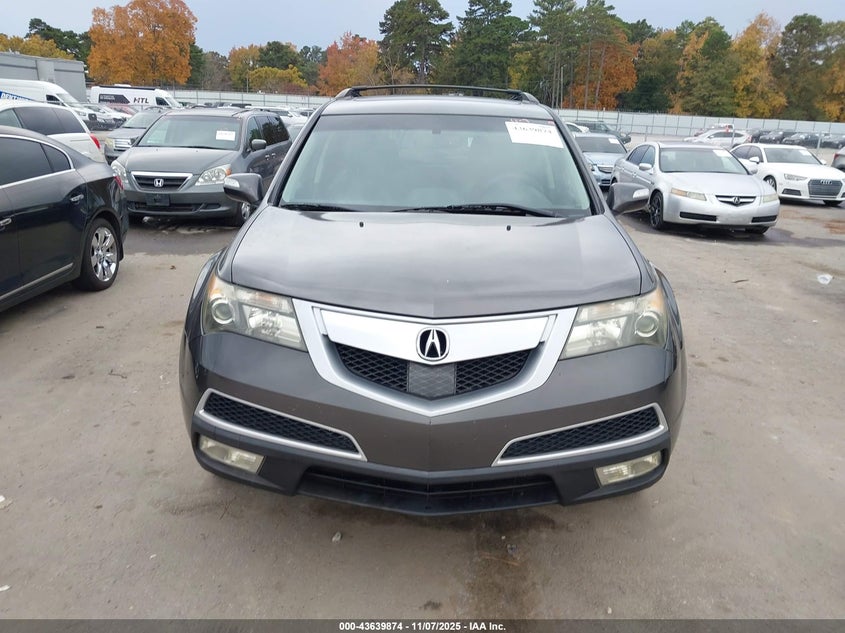 2011 Acura Mdx Advance Package VIN: 2HNYD2H73BH544358 Lot: 43639874