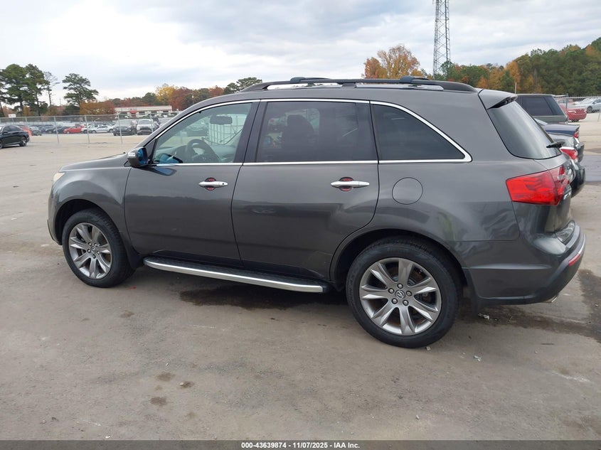 2011 Acura Mdx Advance Package VIN: 2HNYD2H73BH544358 Lot: 43639874