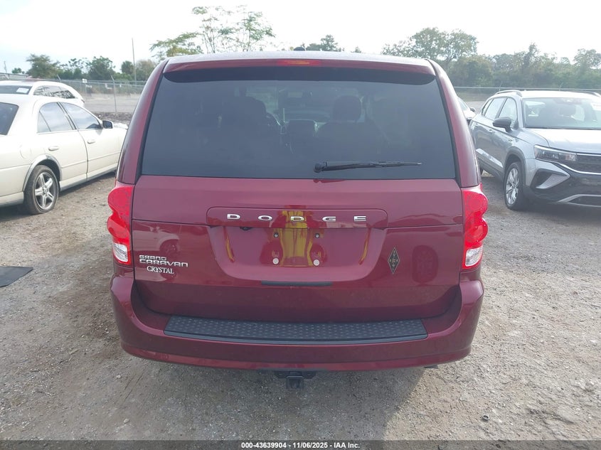 2018 DODGE GRAND CARAVAN SE PLUS 2C4RDGBG6JR176704