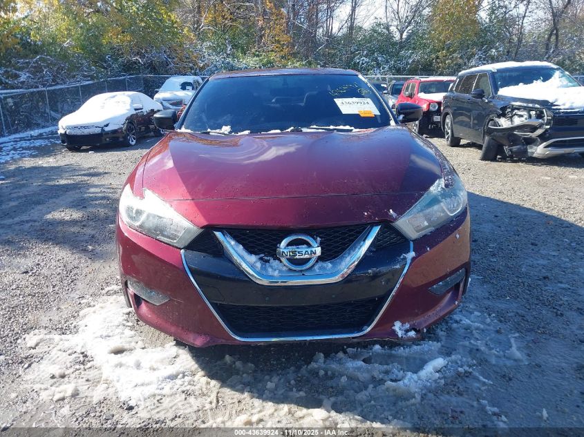 2016 Nissan Maxima 3.5 Platinum/3.5 S/3.5 Sl/3.5 Sr/3.5 Sv VIN: 1N4AA6AP1GC447967 Lot: 43639924
