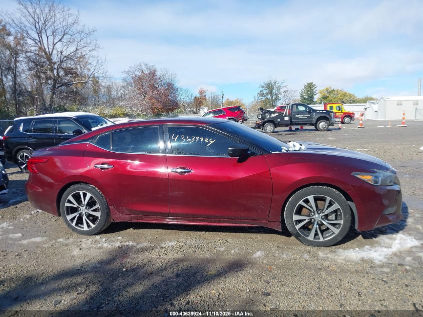 2016 Nissan Maxima 3.5 Platinum/3.5 S/3.5 Sl/3.5 Sr/3.5 Sv VIN: 1N4AA6AP1GC447967 Lot: 43639924