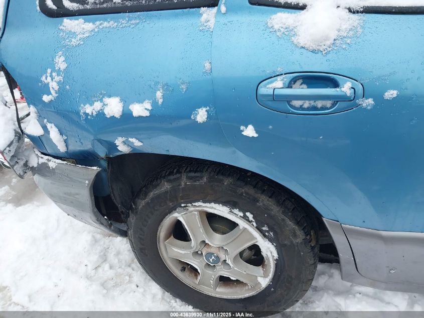 2004 Hyundai Santa Fe Gls/Lx VIN: KM8SC73E54U730724 Lot: 43639930