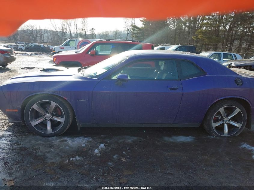 2016 Dodge Challenger R/T Plus Shaker VIN: 2C3CDZBT6GH158382 Lot: 43639943