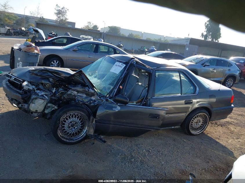 1992 Honda Accord Dx/Lx VIN: JHMCB764XNC046496 Lot: 43639953