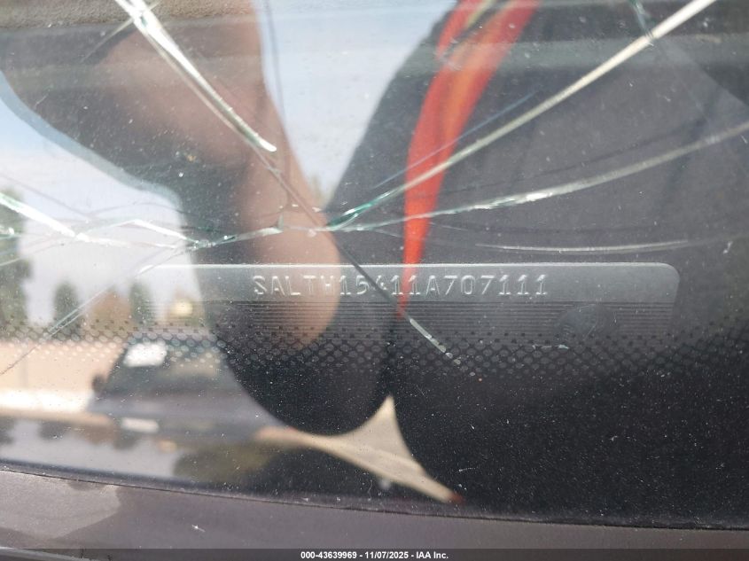 2001 Land Rover Discovery Series Ii VIN: SALTW15411A707111 Lot: 43639969