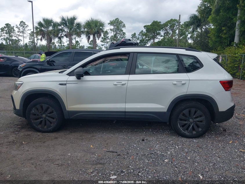 2022 Volkswagen Taos 1.5T S VIN: 3VVAX7B20NM081790 Lot: 43640031