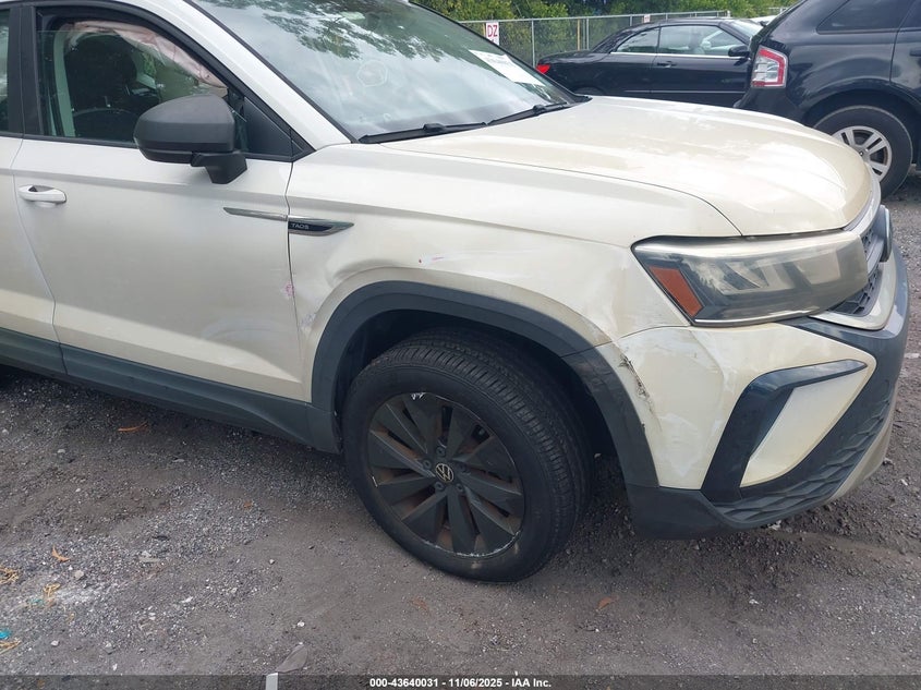 2022 Volkswagen Taos 1.5T S VIN: 3VVAX7B20NM081790 Lot: 43640031