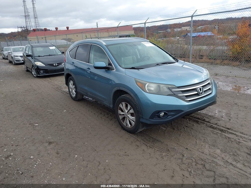 2013 HONDA CR-V EX-L - 5J6RM4H75DL011854