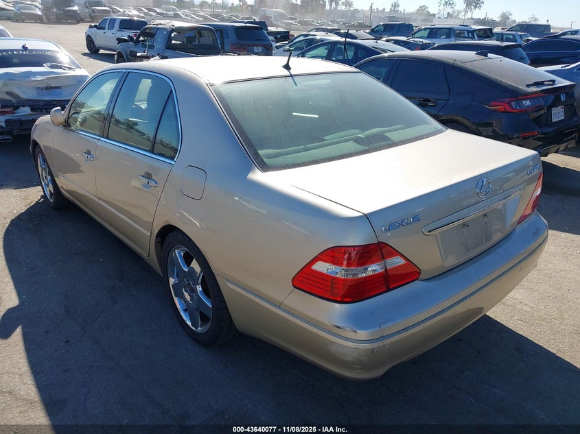 JTHBN36F355022624 2005 LEXUS LS photo no. 3