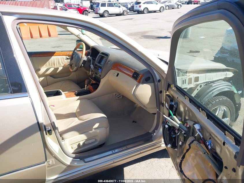 JTHBN36F355022624 2005 LEXUS LS photo no. 5