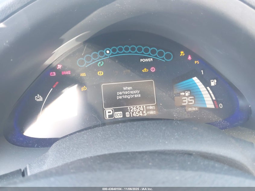 2013 NISSAN LEAF SV - 1N4AZ0CP3DC420445