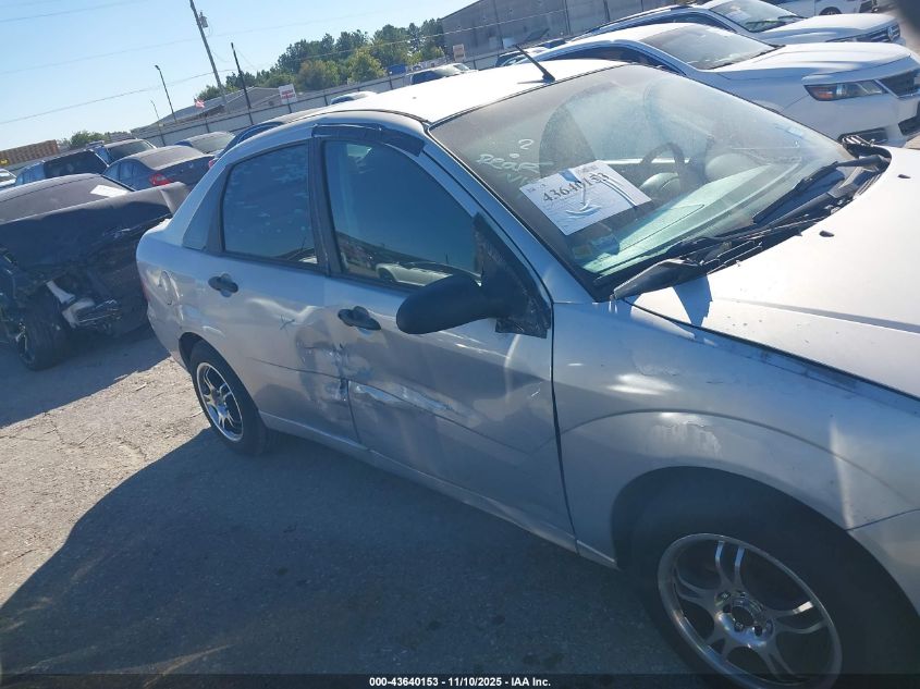 2007 Ford Focus S/Se/Ses VIN: 1FAFP34N47W205606 Lot: 43640153