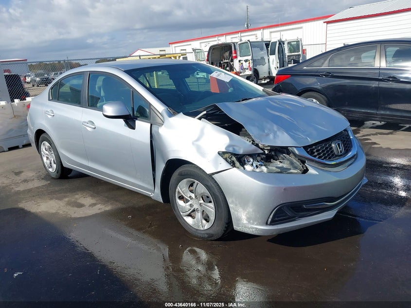 2013 HONDA CIVIC LX - 2HGFB2F56DH544248