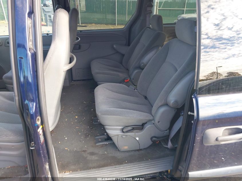 2005 Dodge Grand Caravan Se VIN: 1D8GP24R15B111166 Lot: 43640236