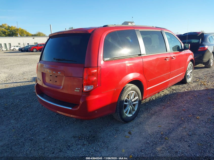 2014 DODGE GRAND CARAVAN SXT 2C4RDGCGXER140972
