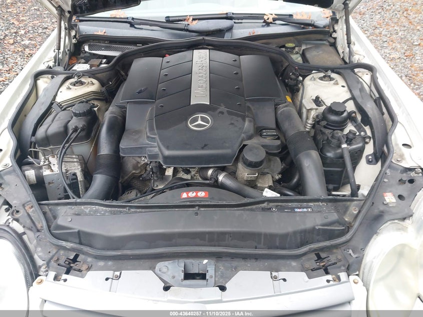 WDBSK75F85F102982 2005 MERCEDES-BENZ SL-KLASSE photo no. 10