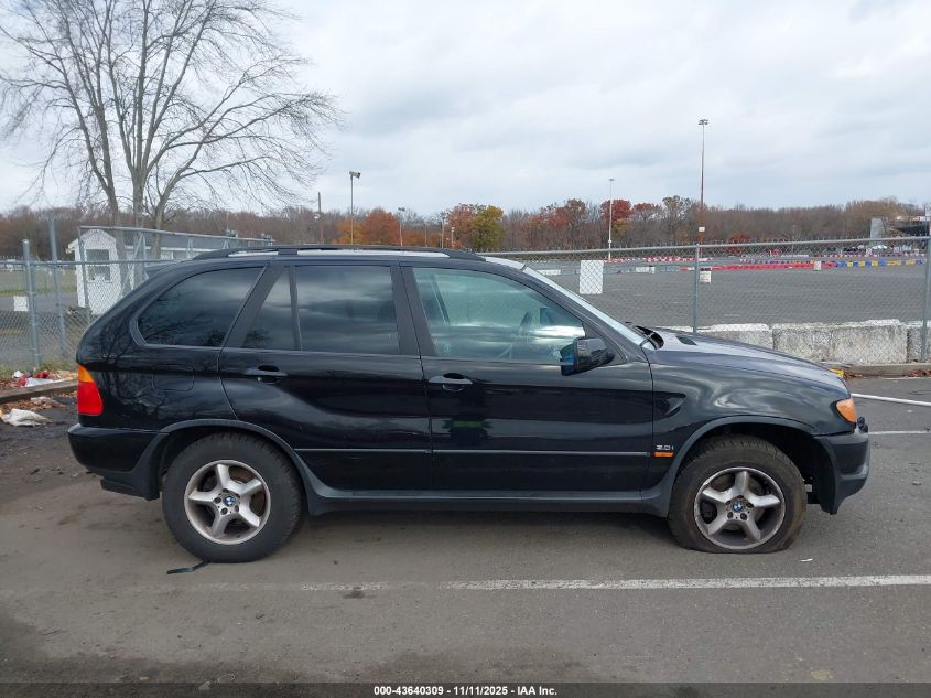 2001 BMW X5 3.0 VIN: WBAFA53551LM72509 Lot: 43640309