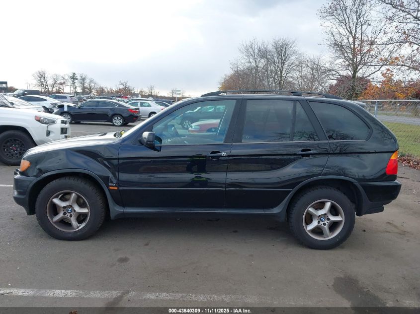 2001 BMW X5 3.0 VIN: WBAFA53551LM72509 Lot: 43640309