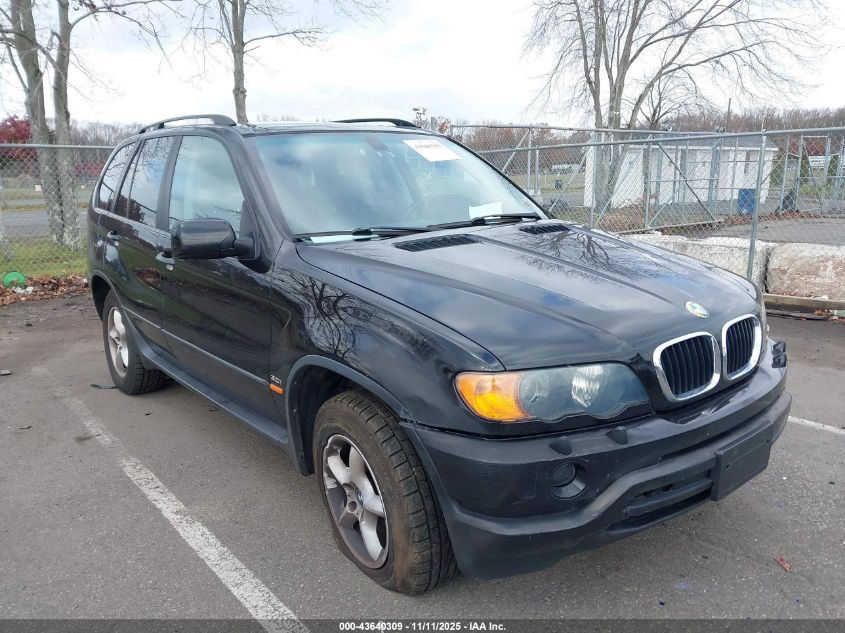 2001 BMW X5 3.0 VIN: WBAFA53551LM72509 Lot: 43640309