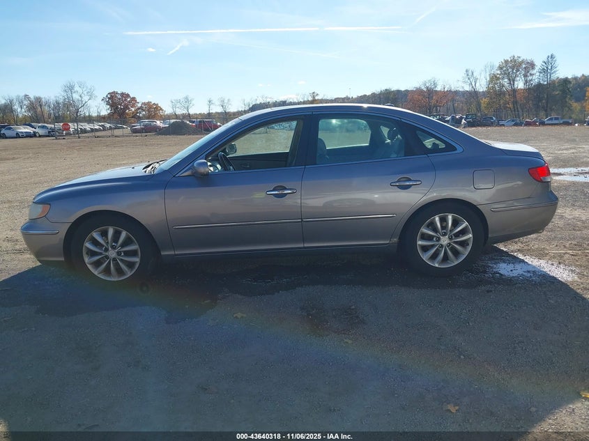 2007 Hyundai Azera Limited/Se VIN: KMHFC46F07A207721 Lot: 43640318