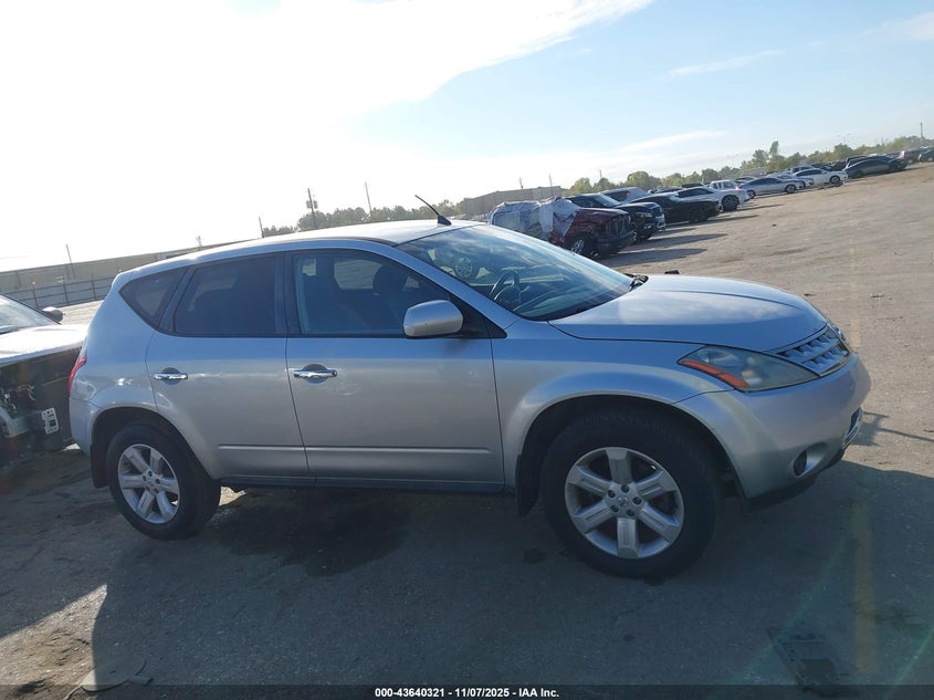 2006 Nissan Murano S VIN: JN8AZ08T56W414247 Lot: 43640321