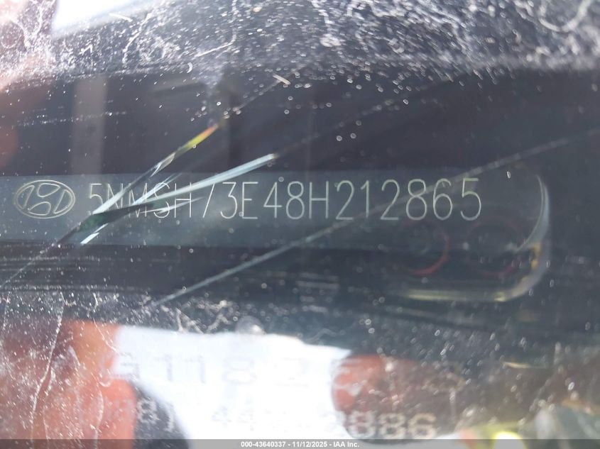 2008 Hyundai Santa Fe Limited/Se VIN: 5NMSH73E48H212865 Lot: 43640337