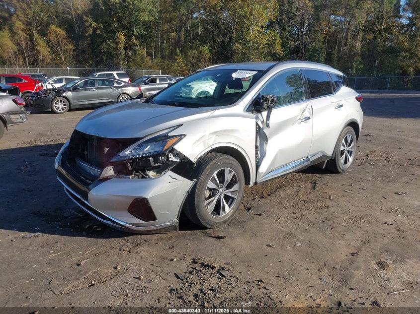 5N1AZ2MJ2KN103219 2019 NISSAN MURANO photo no. 2