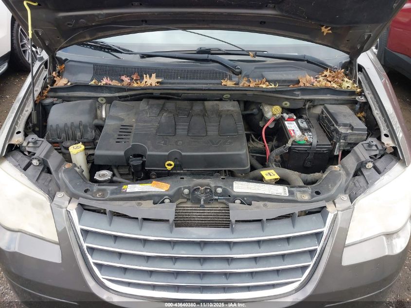 2010 Chrysler Town & Country Touring Plus VIN: 2A4RR8DX6AR405199 Lot: 43640380