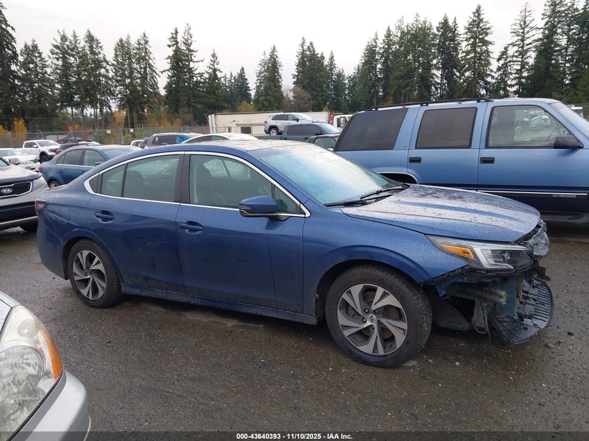 2021 Subaru Legacy Premium VIN: 4S3BWAF64M3011306 Lot: 43640393