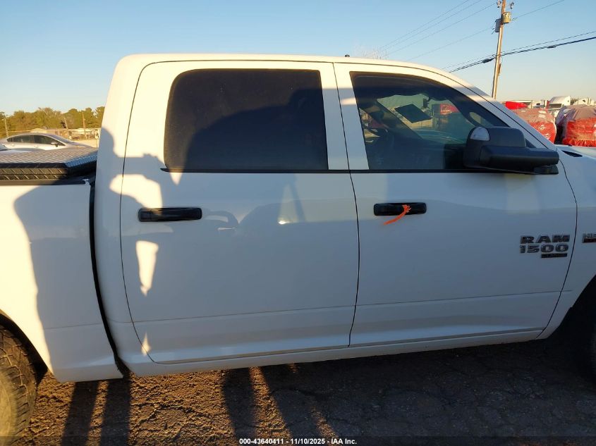 2022 Ram 1500 Classic Tradesman 4X4 5'7 Box VIN: 1C6RR7KTXNS156272 Lot: 43640411